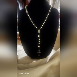 Gorgeous Pink Rose Rosary